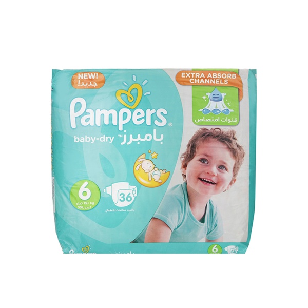 pampers active baby dry 6