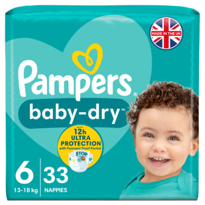 pampers active baby dry 6 asda