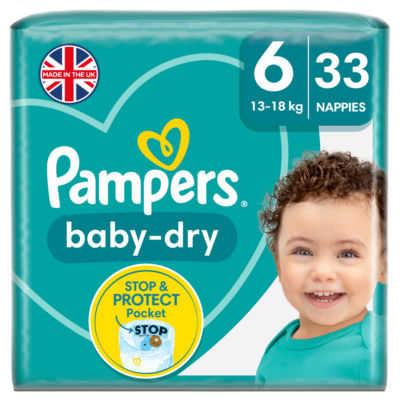 pampers active baby dry 6 asda