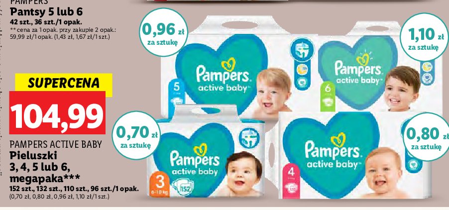 pampers active baby dry 6 promocja