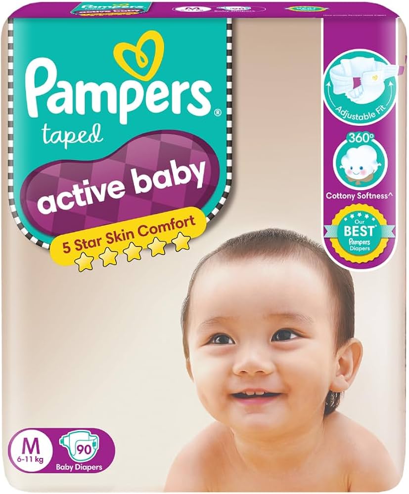 pampers active baby dry a sleeo play