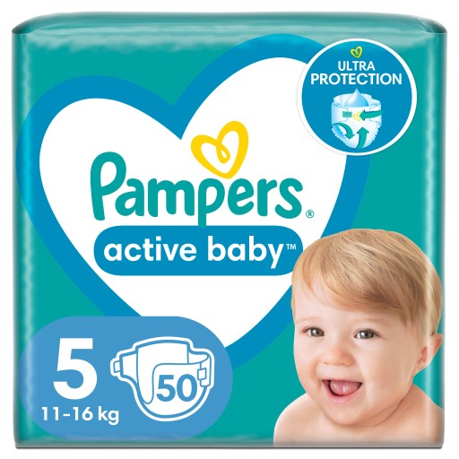 pampers active baby-dry pieluchy nr 5