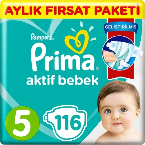 pampers active baby fry 5