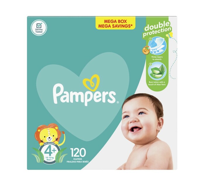 pampers active baby mega box plus 3 midi xxl