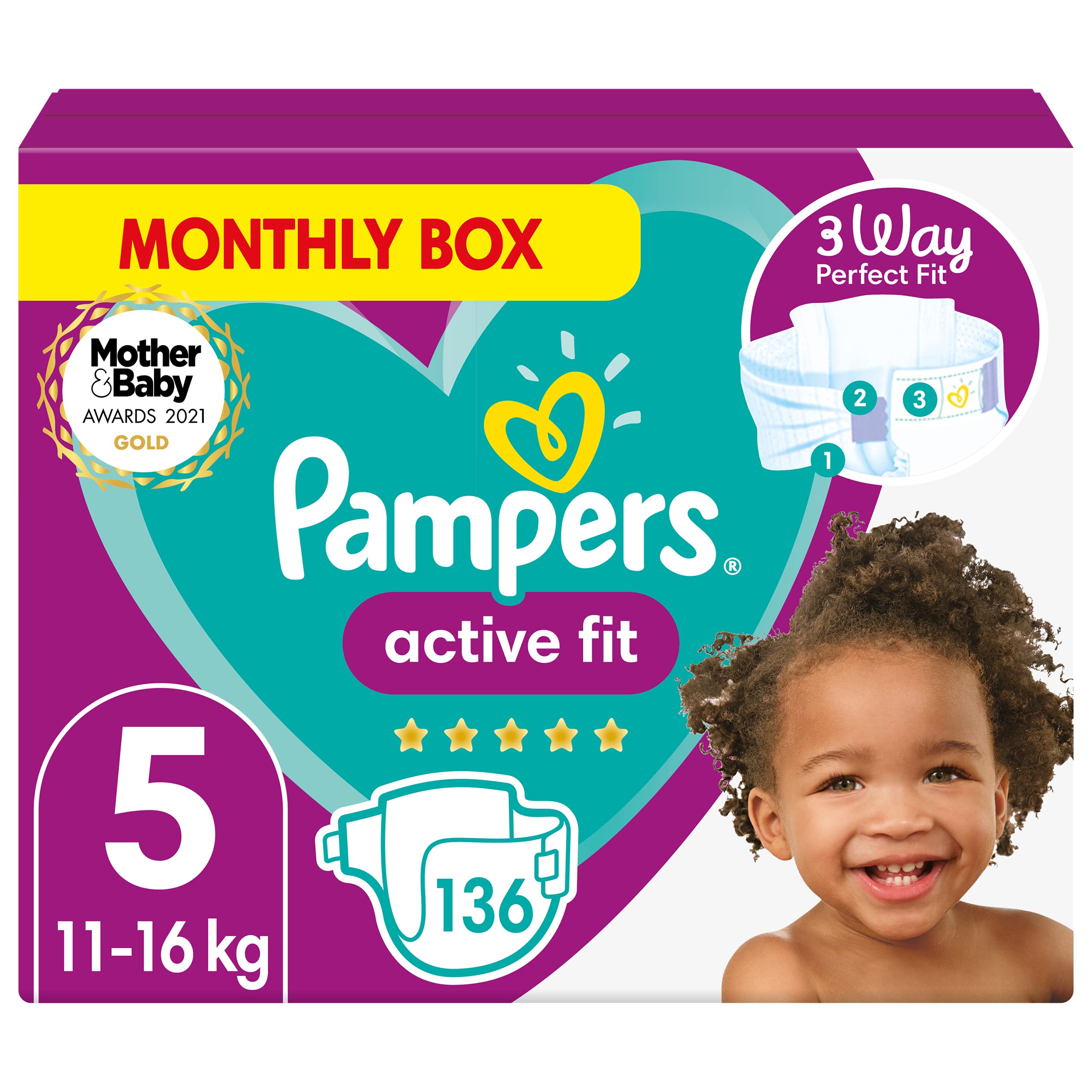 pampers active dry