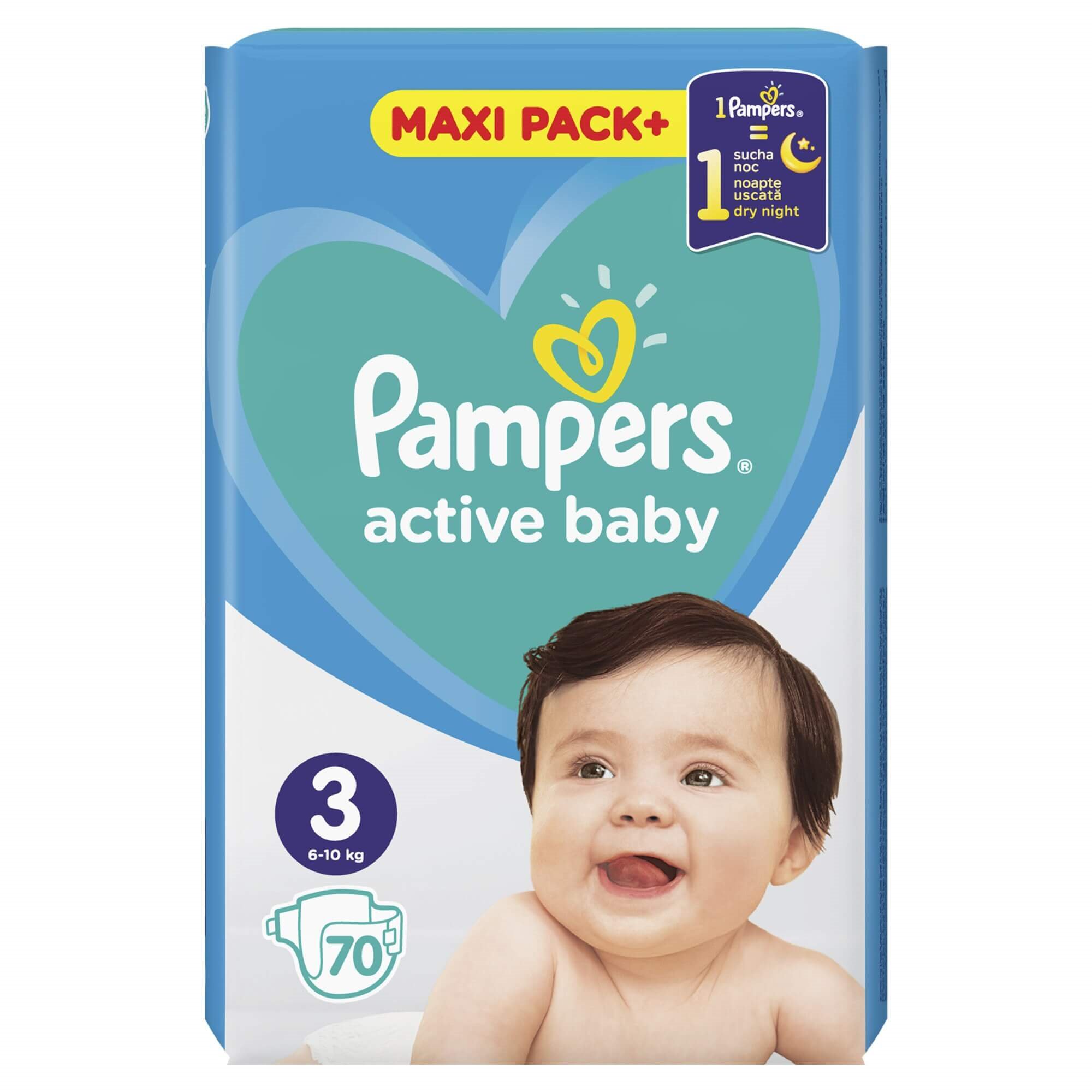 pampers active dry 3