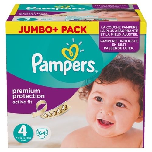 pampers active fit 4 plus