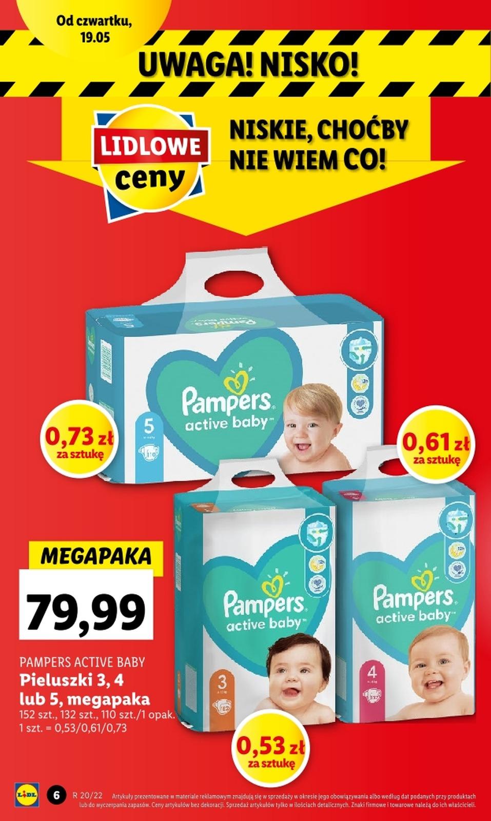 pampers active gazetka