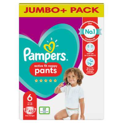 pampers active girl 6 gdzie sa