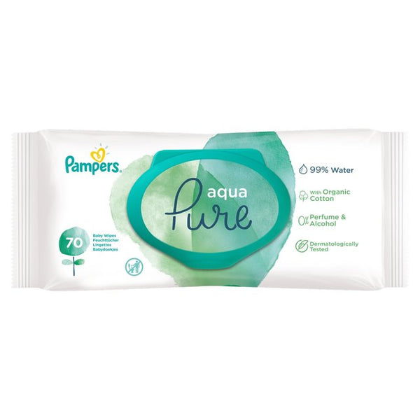 pampers aqua pure wipes