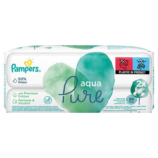 pampers aqua pure wipes tesco