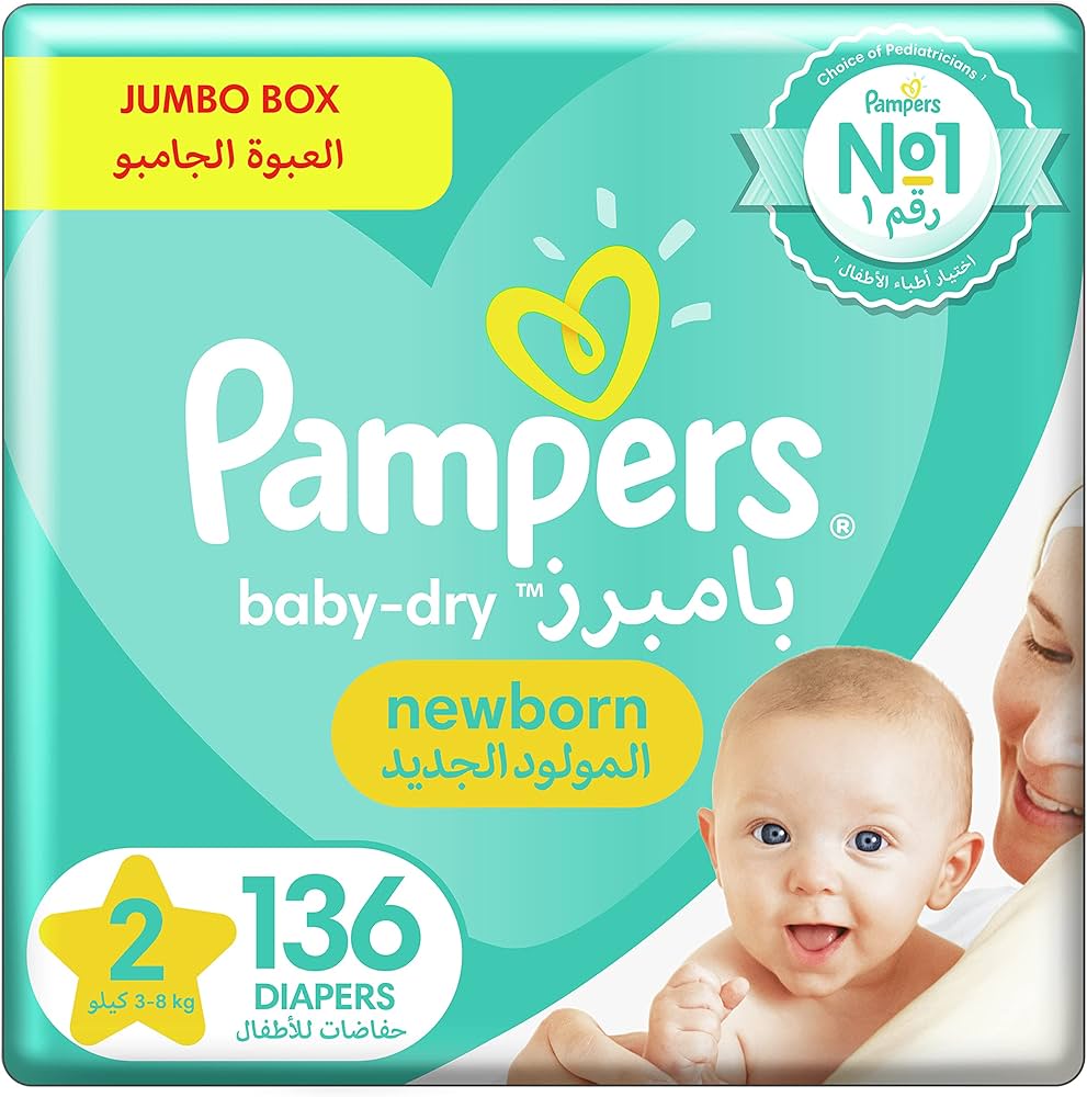 pampers baby dry 136