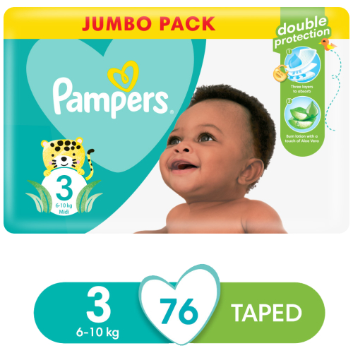 pampers baby dry jumbo pack size 3