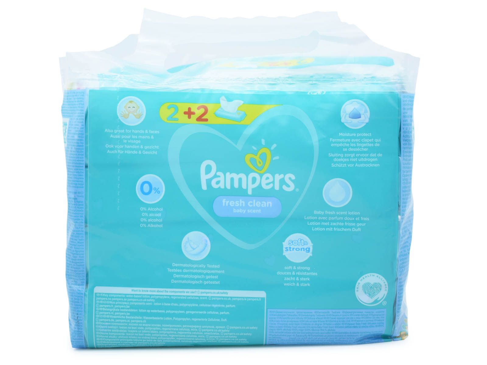 pampers chusteczki fresh clean a natural clean