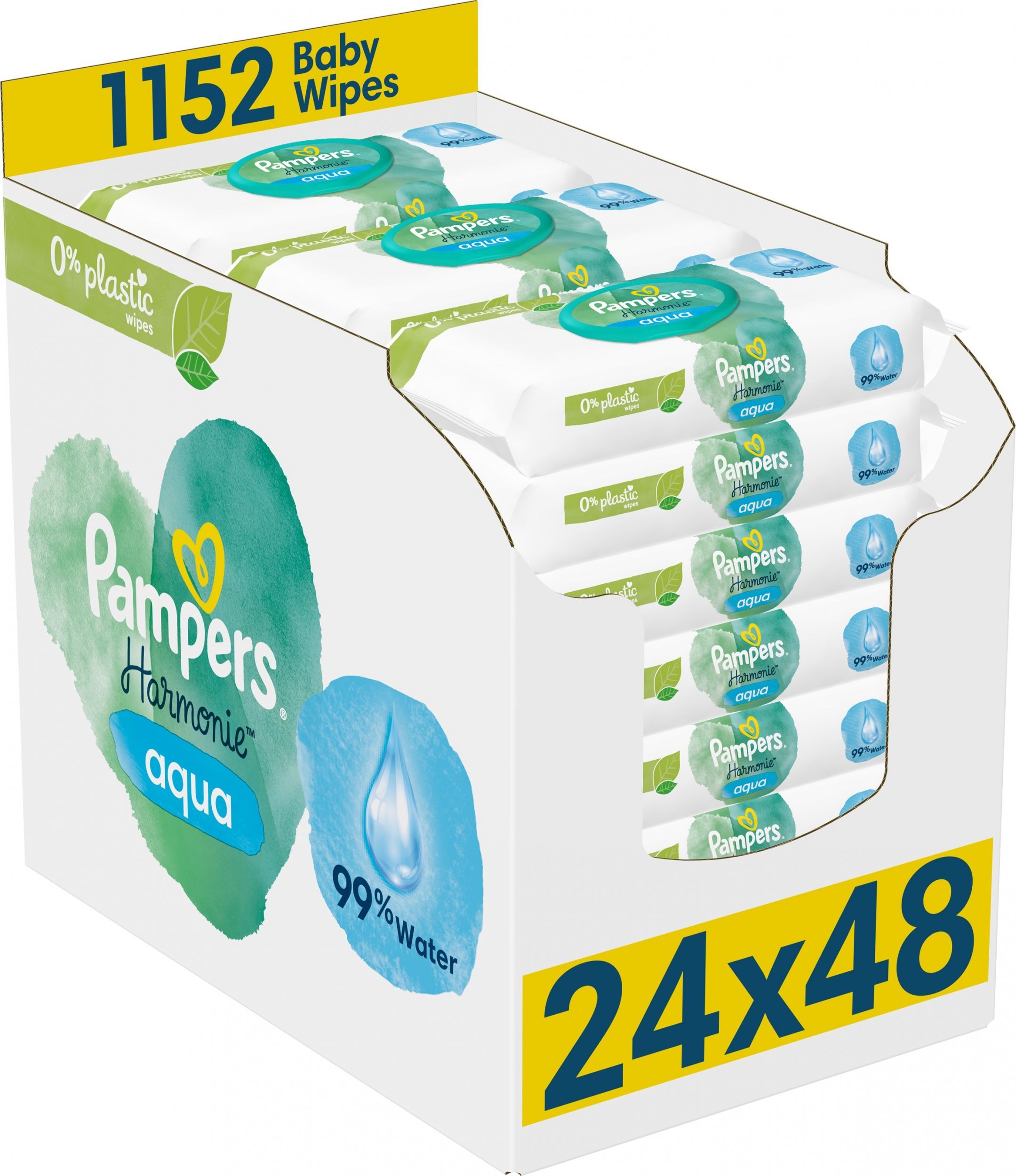 pampers chusteczki nawilżane allegro