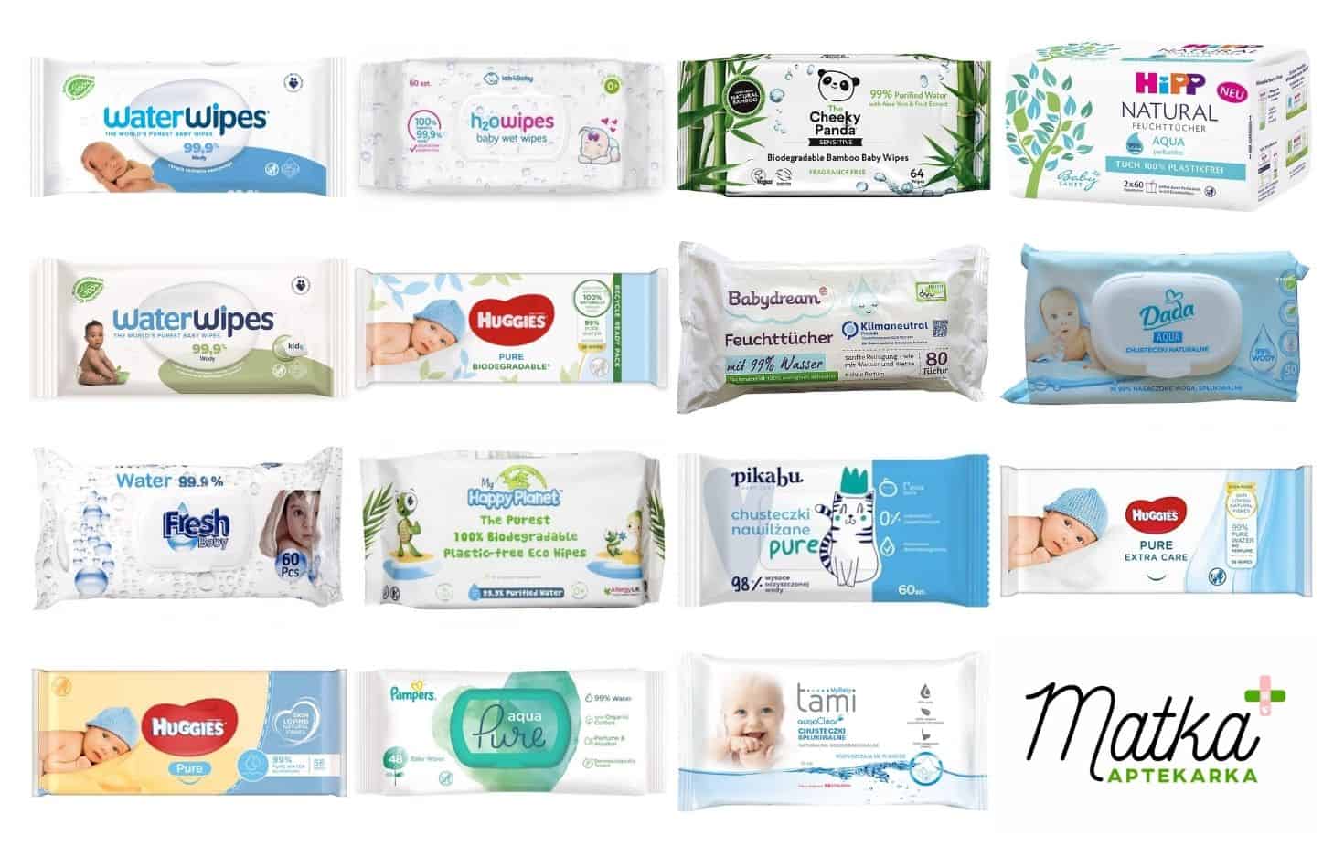 pampers chusteczki rodzaje