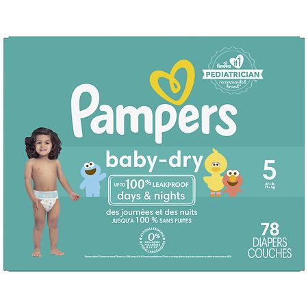 pampers dry 5