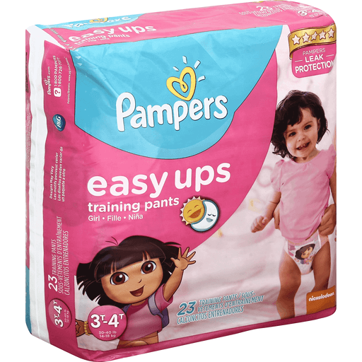 pampers easy ups girl size6