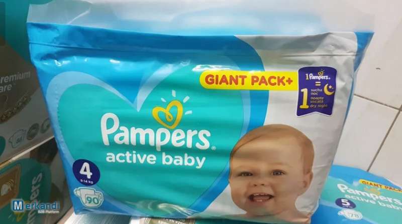 pampers giant pack 4 90 szt