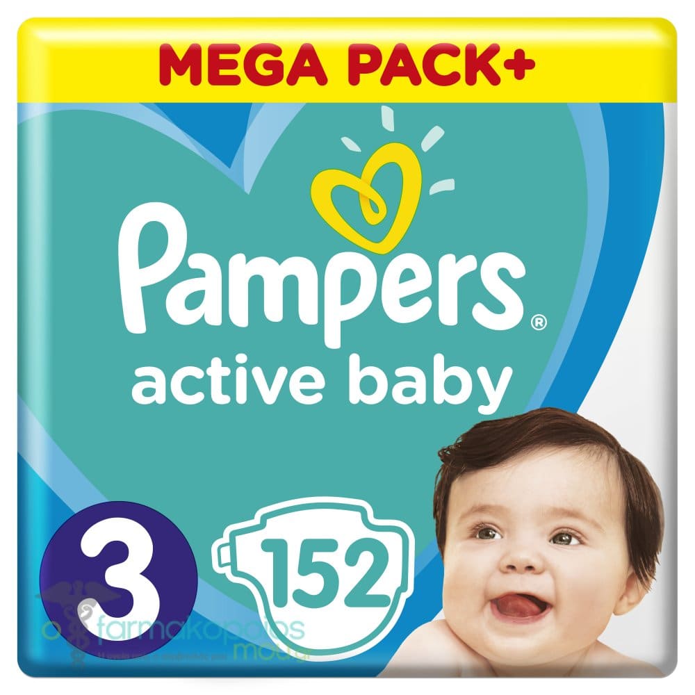 pampers mega pack 3 152