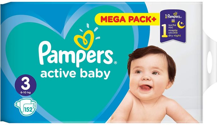 pampers mega pack 3 cena