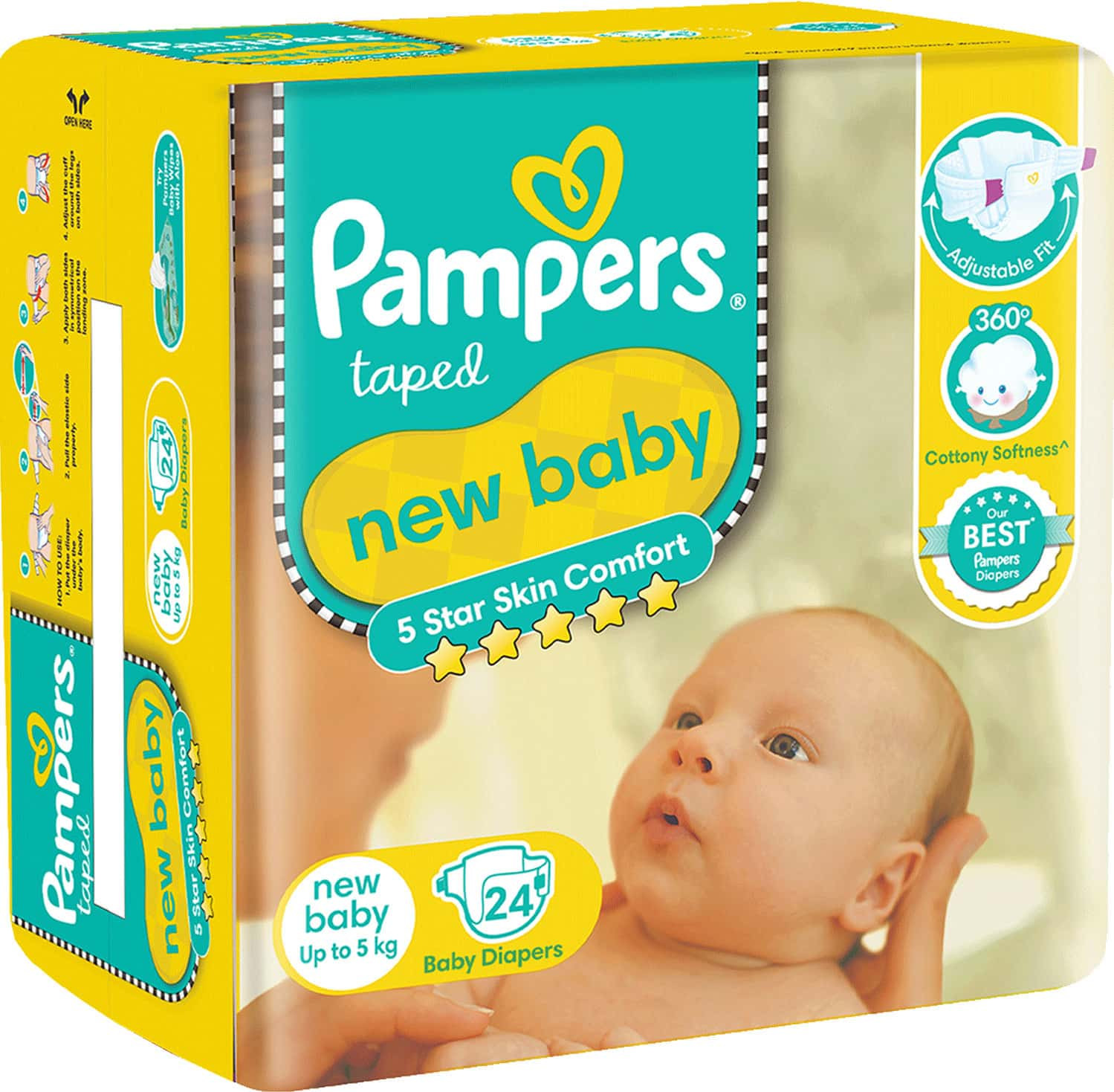 pampers new baby 3