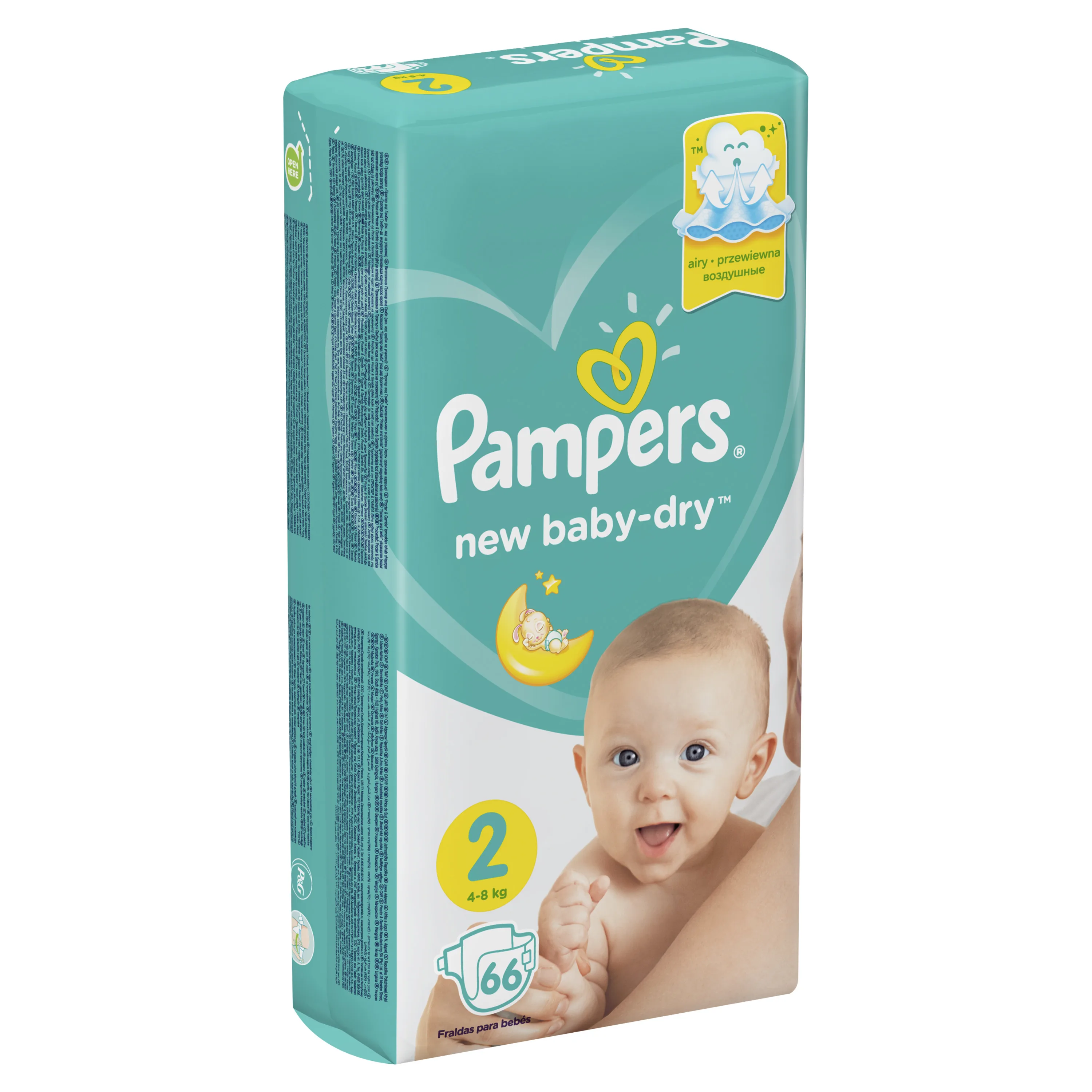 pampers new baby dry 2 3-6 kg