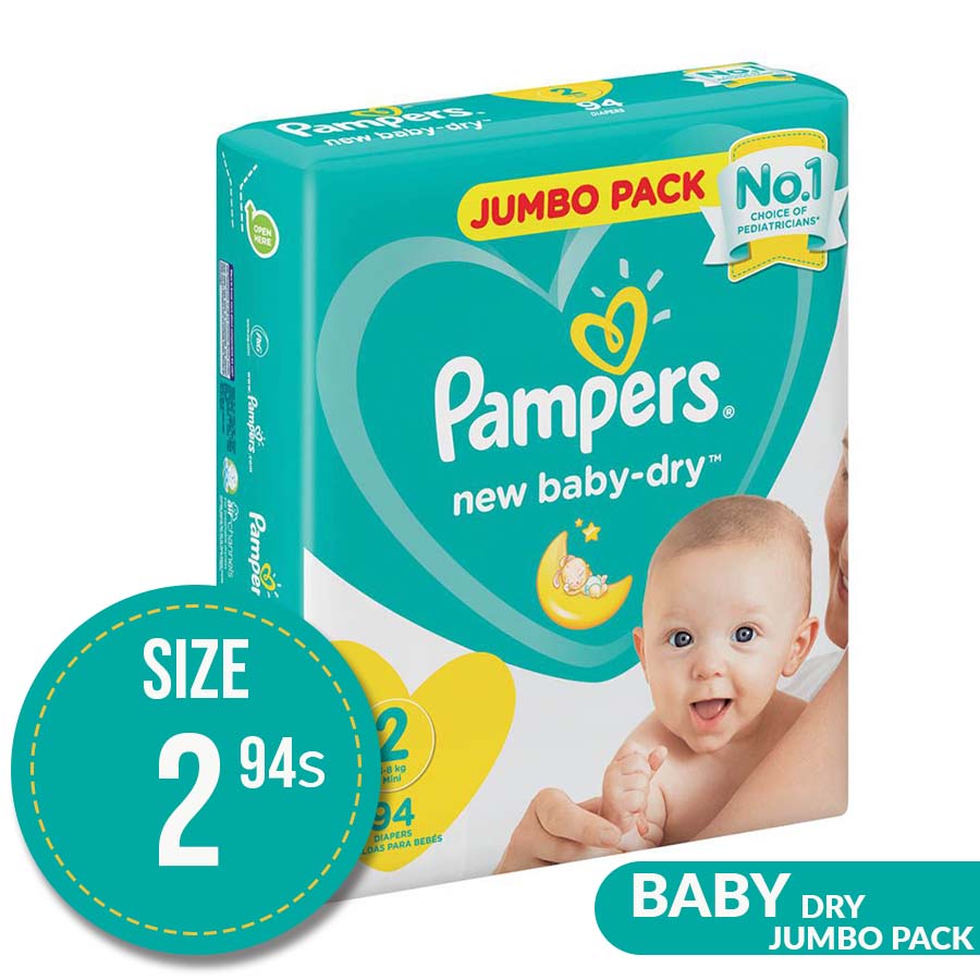 pampers new baby dry 2 min