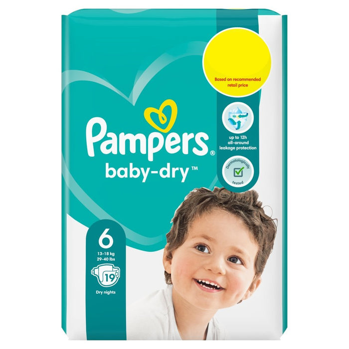 pampers new baby dry 76 szt