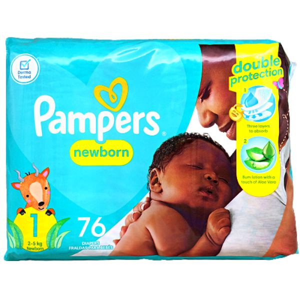 pampers new baby dry 76