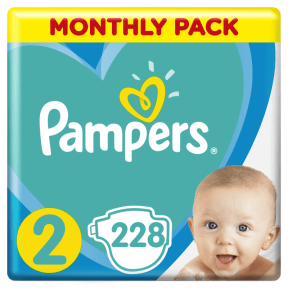 pampers new baby pieluchy rozmiar 2 mini 3-6kg 100 sztuk