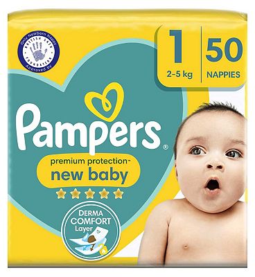 pampers newborn 1 ile sztuk