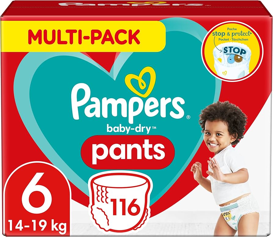 pampers opakowania