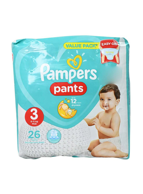 pampers pants 3 26