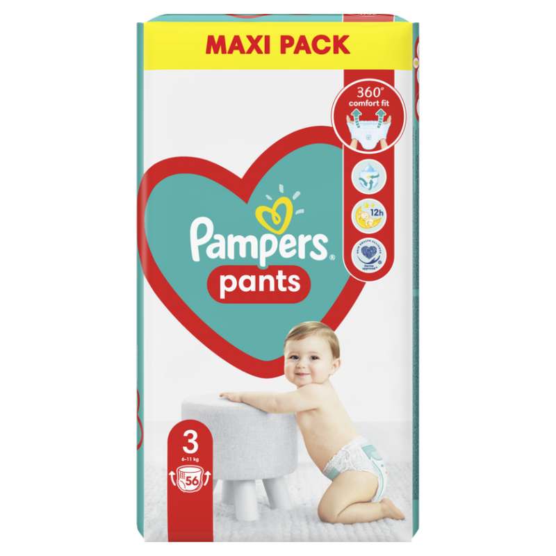 pampers pants 3 midi 120 szt 6-11 kg