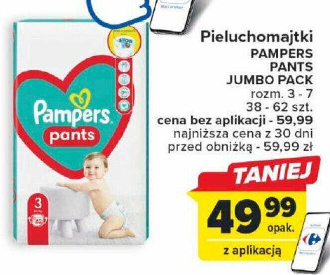 pampers pants 4 promocja carrefour