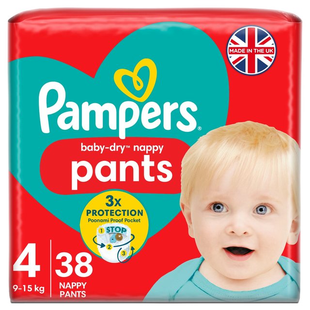 pampers pants 4