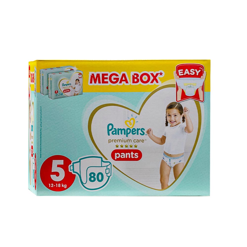 pampers pants 5 mega box