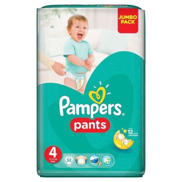 pampers pants 52 4