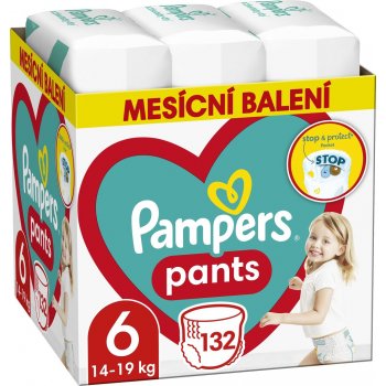 pampers pants 6 132 szt