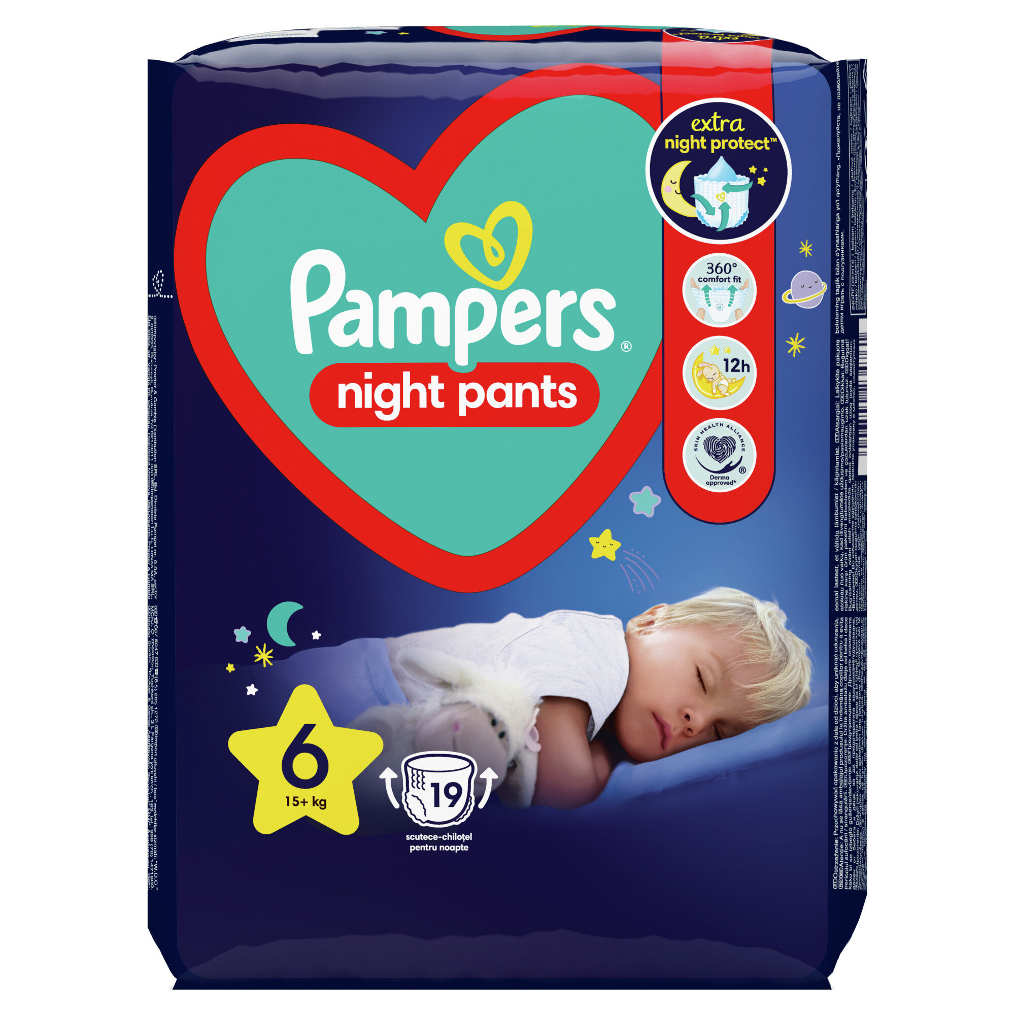 pampers pants 6 19 szt