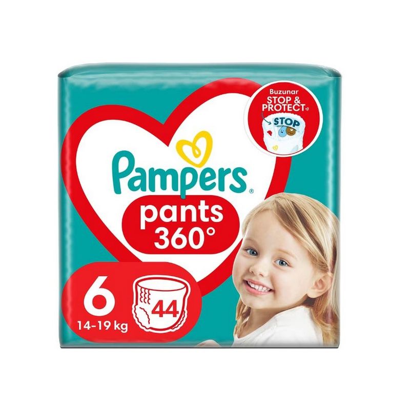 pampers pants 6 44 szt auchan