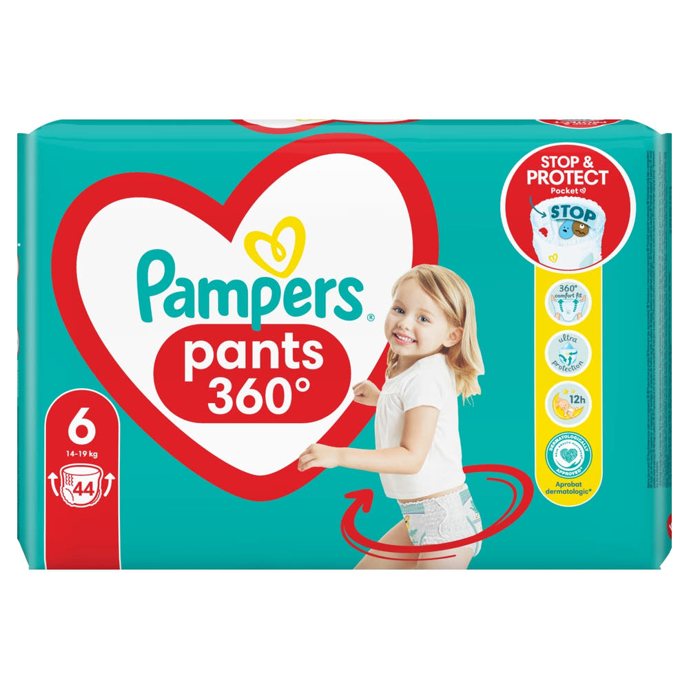 pampers pants 6 44 szt rossmann