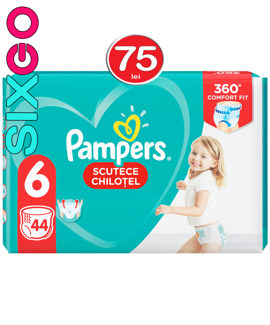 pampers pants nr6