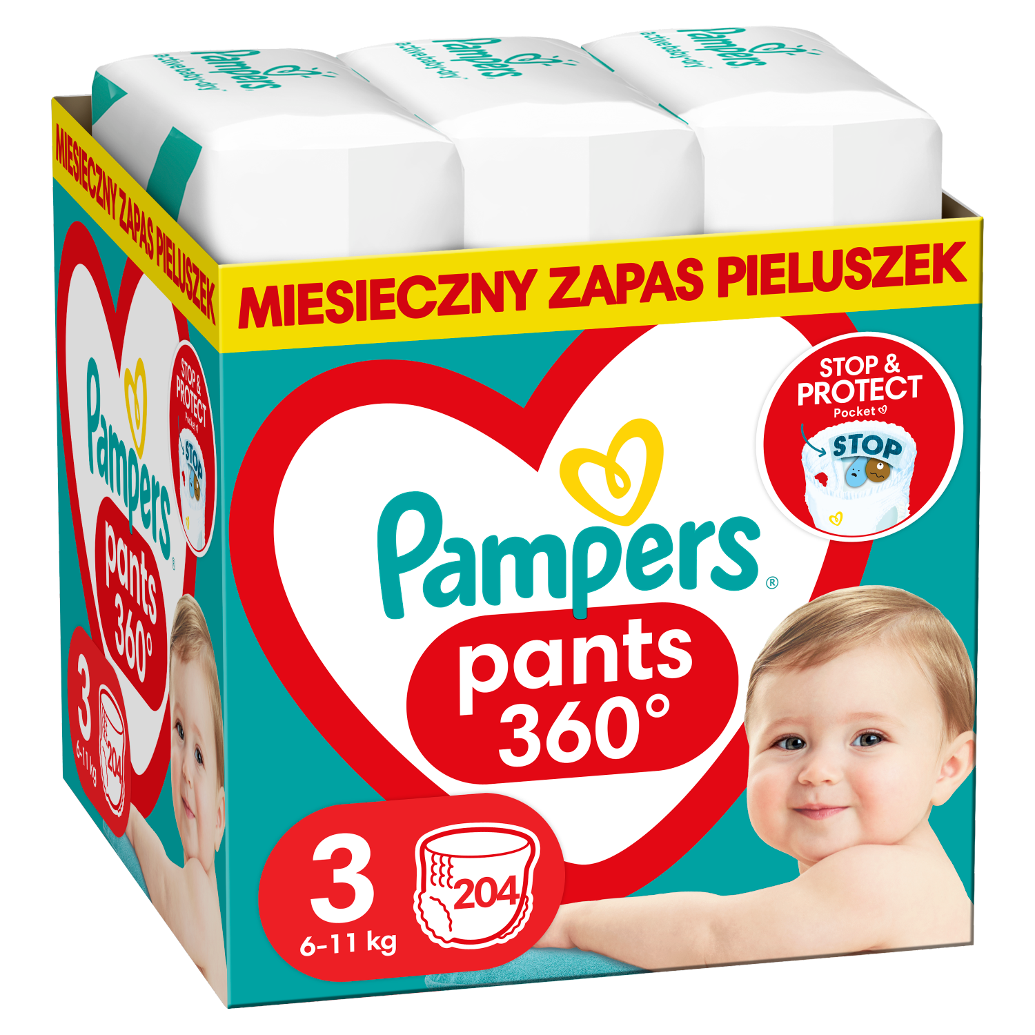 pampers pants plastikowy element