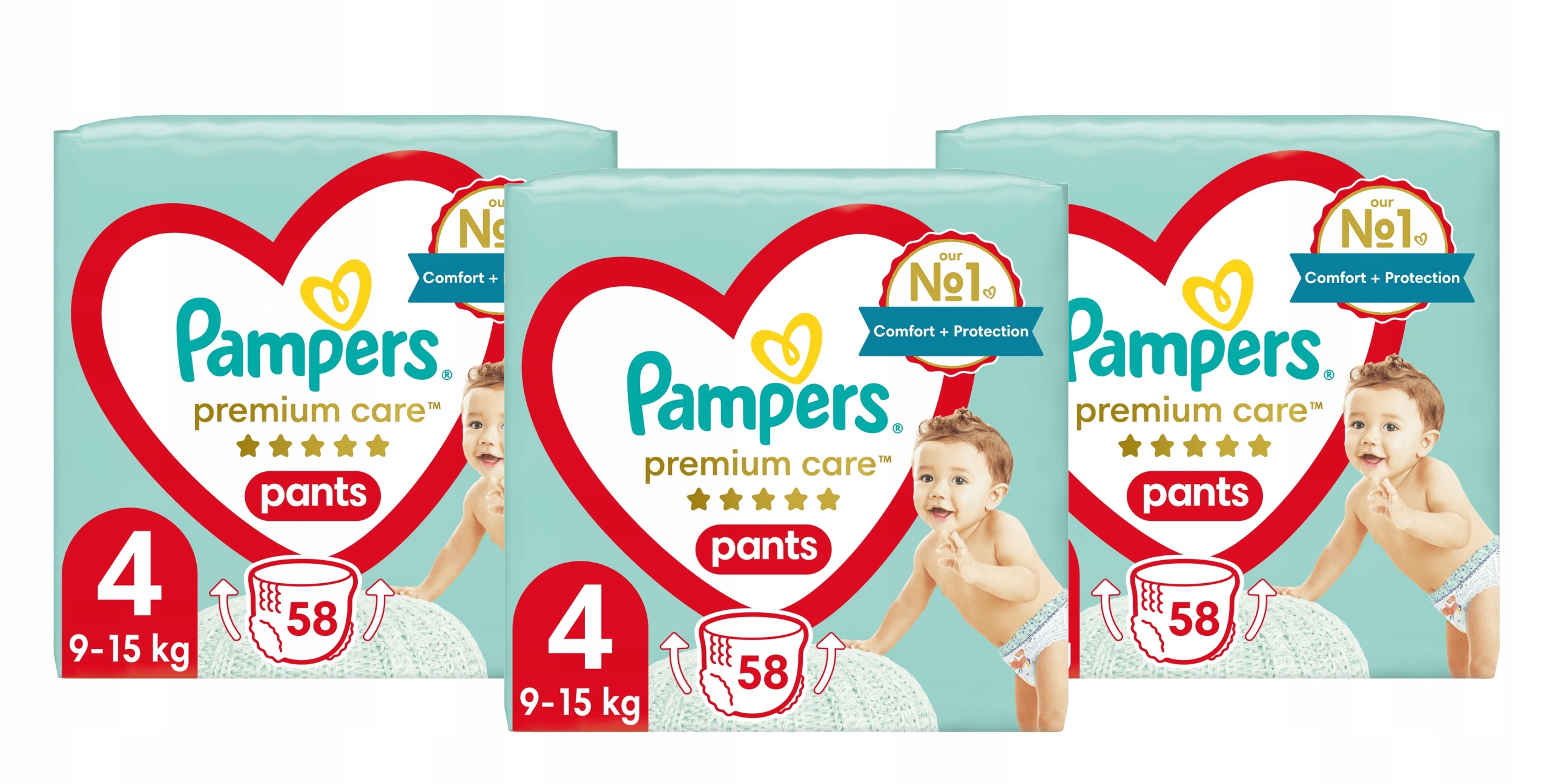 pampers pants rozmiar 4 174 szt