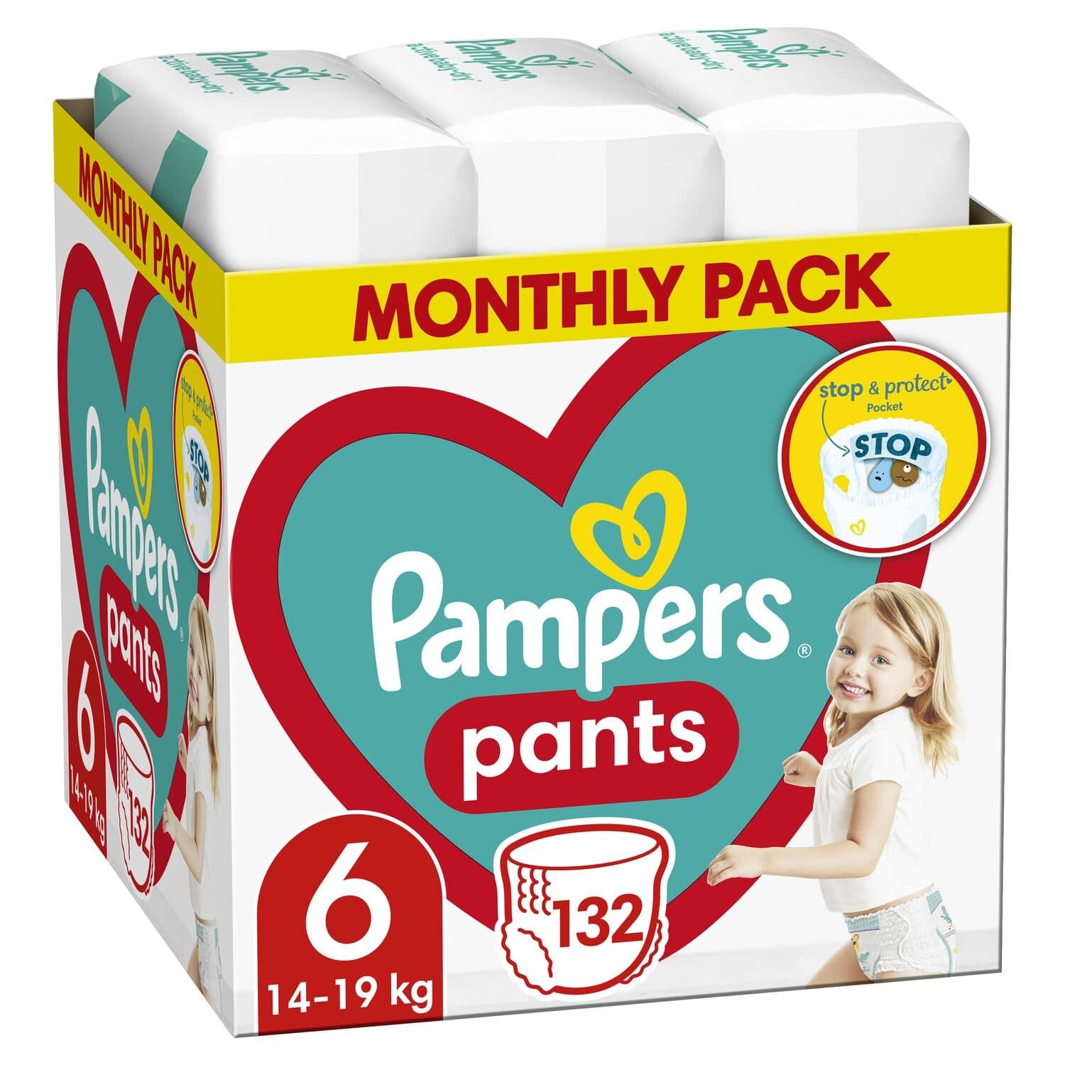 pampers pantsy 6 cena