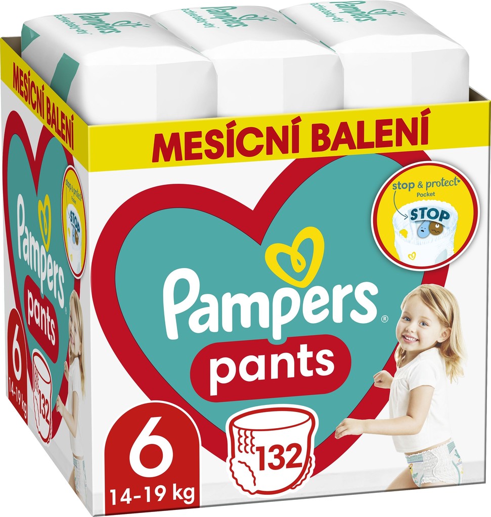 pampers pantsy 6 cena