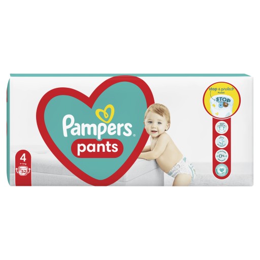 pampers pieluchomajtki pants 4 maxi 104