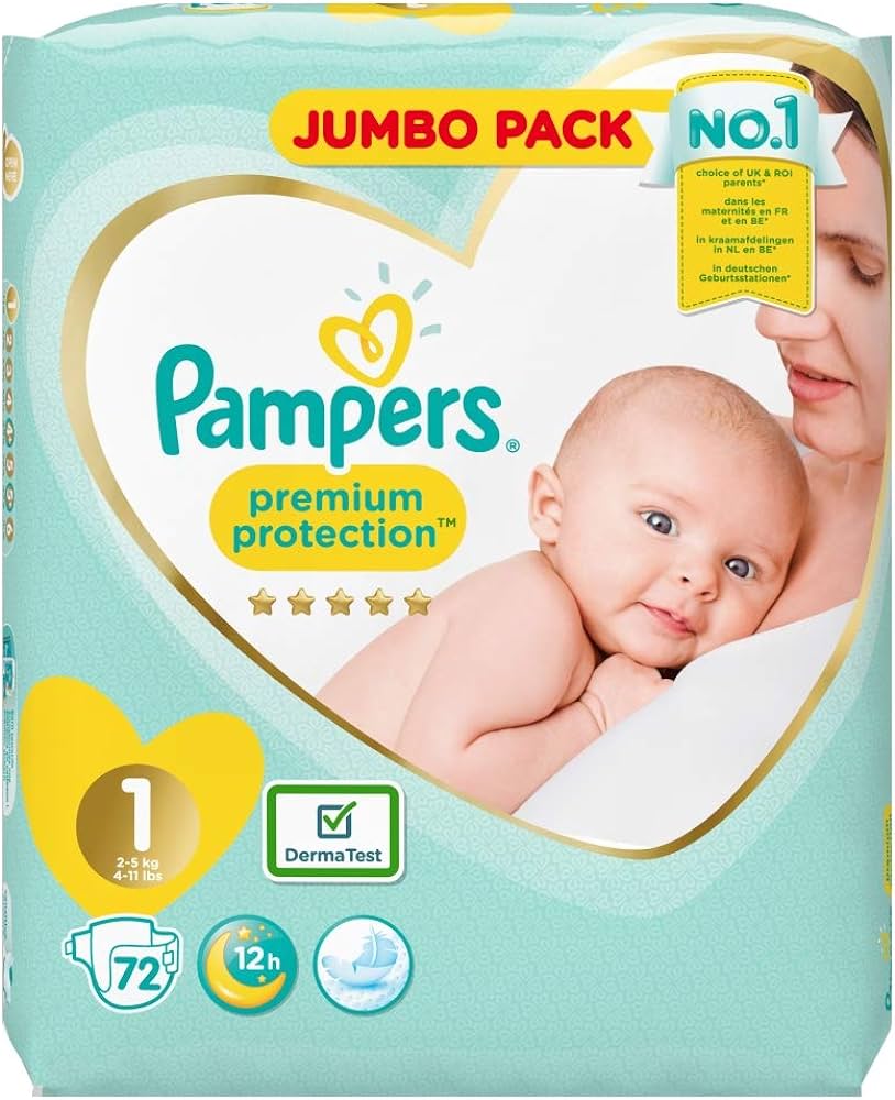 pampers pieluchy dla noworodka